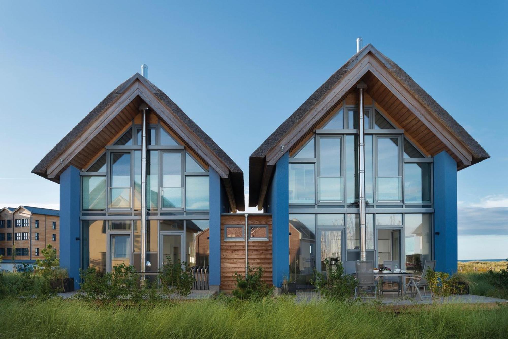 Ostsee - Reetdachhaus Nr 36 "Warder" Im Strand Resort Гайлігенгафен Екстер'єр фото